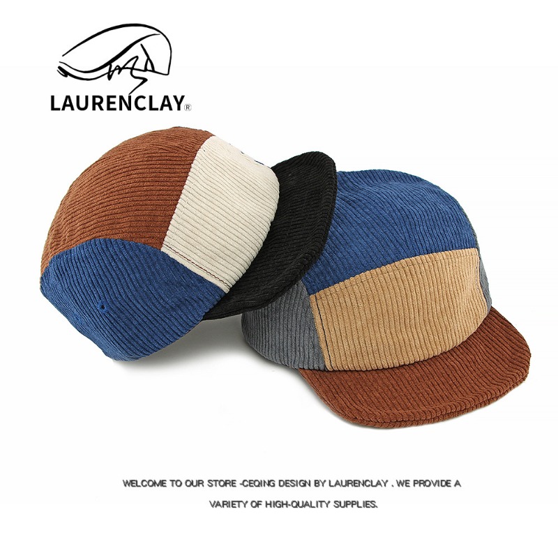 หมวกเบสบอลผ้าลูกฟูก 5 แผง ปีกส - Corduroy Cap 5 Panel บทวิจารณ์และราคา