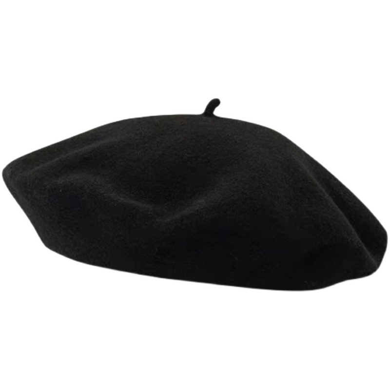 หมวกเบเร่ต์ผ้าขนสัตว์คลาสสิกสำ - Beret French Wool บทวิจารณ์และราคา