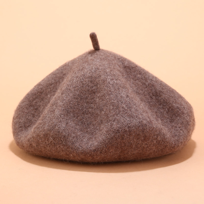 หมวกเบเรต์ผ้าขนสัตว์แท้สำหรับผ - Beret French Wool บทวิจารณ์และราคา