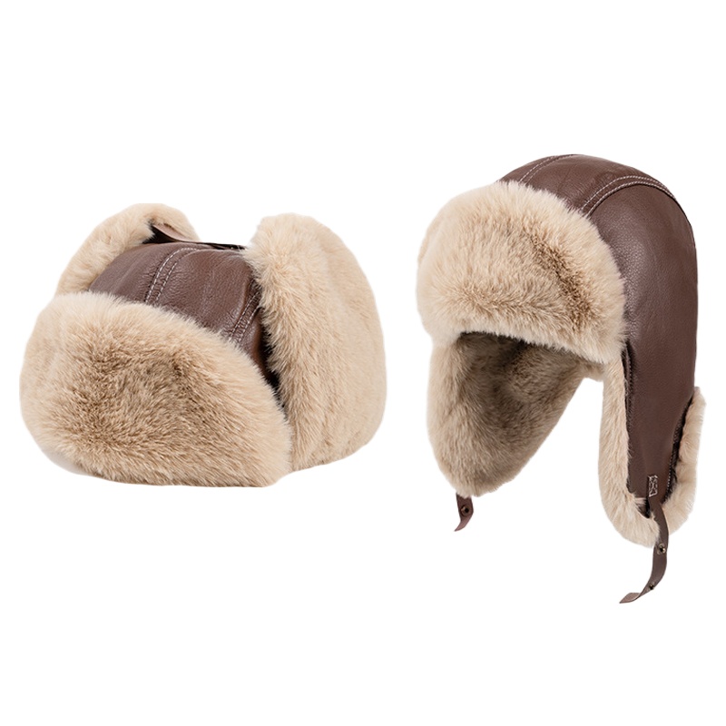 หมวกอูชานกาแบบหนา อุ่น สำหรับฤ - Trapper Hat Ear Flap บทวิจารณ์และราคา