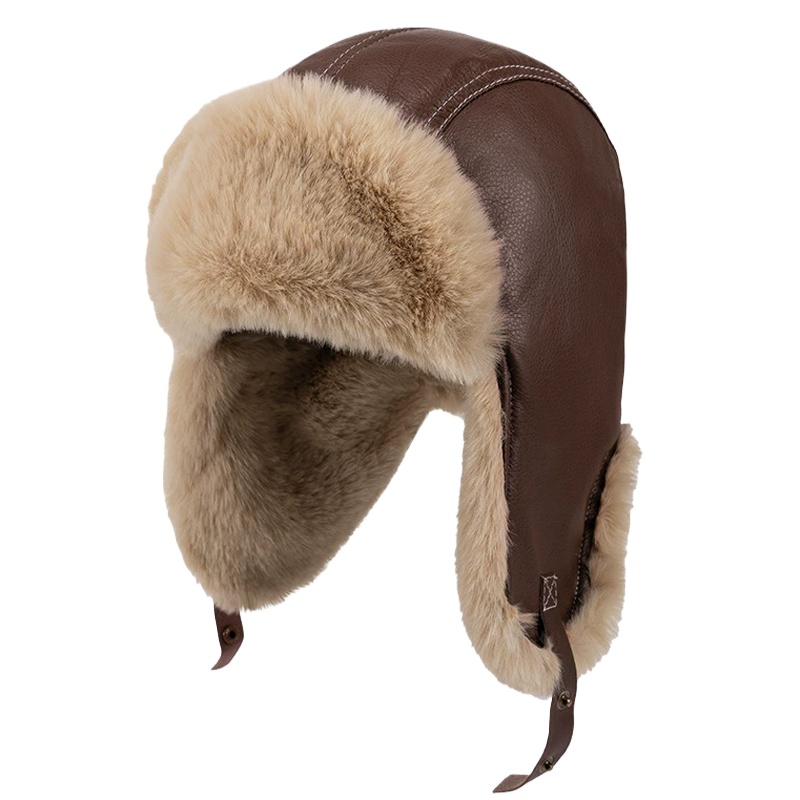 หมวกอูชานกาแบบหนา อุ่น สำหรับฤ - Trapper Hat Ear Flap บทวิจารณ์และราคา