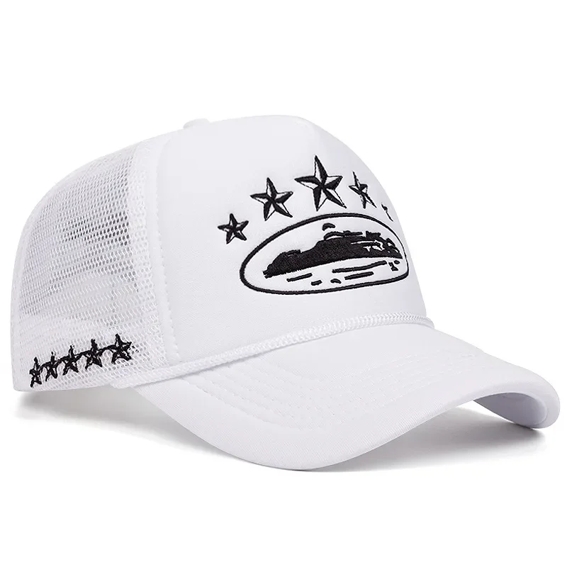 หมวกเบสบอลแฟชั่นใหม่ลายพิมพ์สำ - Trucker Cap Mesh บทวิจารณ์และราคา