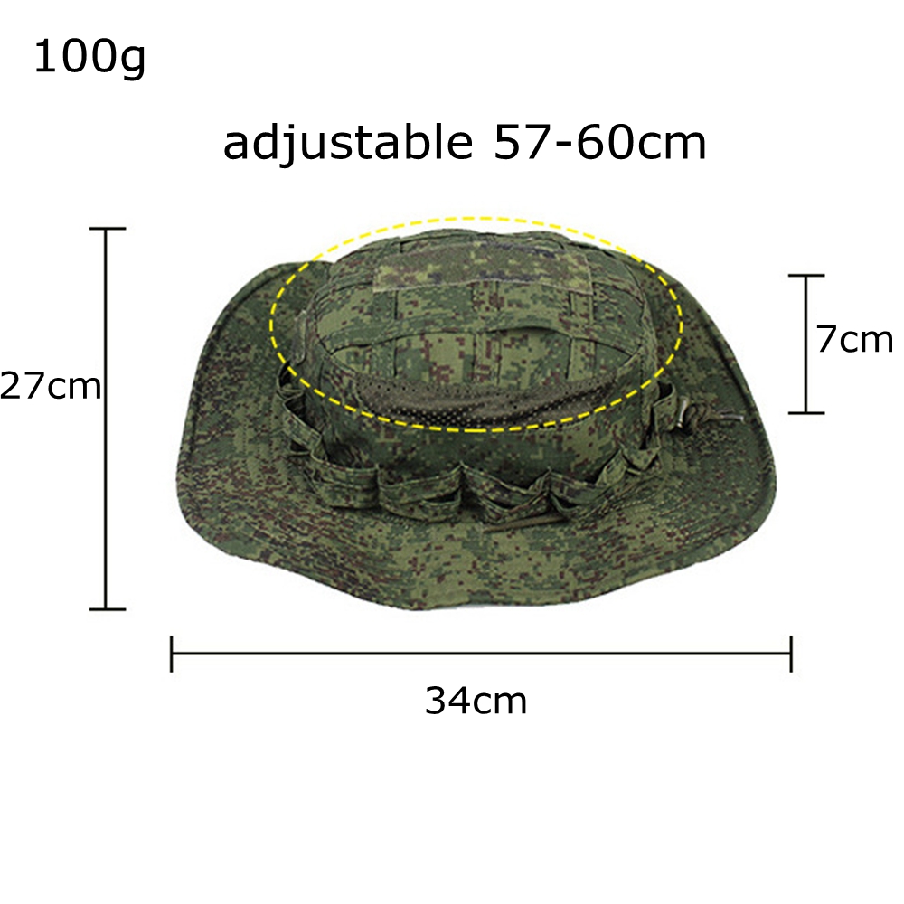 หมวกกันแดดแบบยุทธวิธี ระบายอาก - Boonie Hat Tactical บทวิจารณ์และราคา