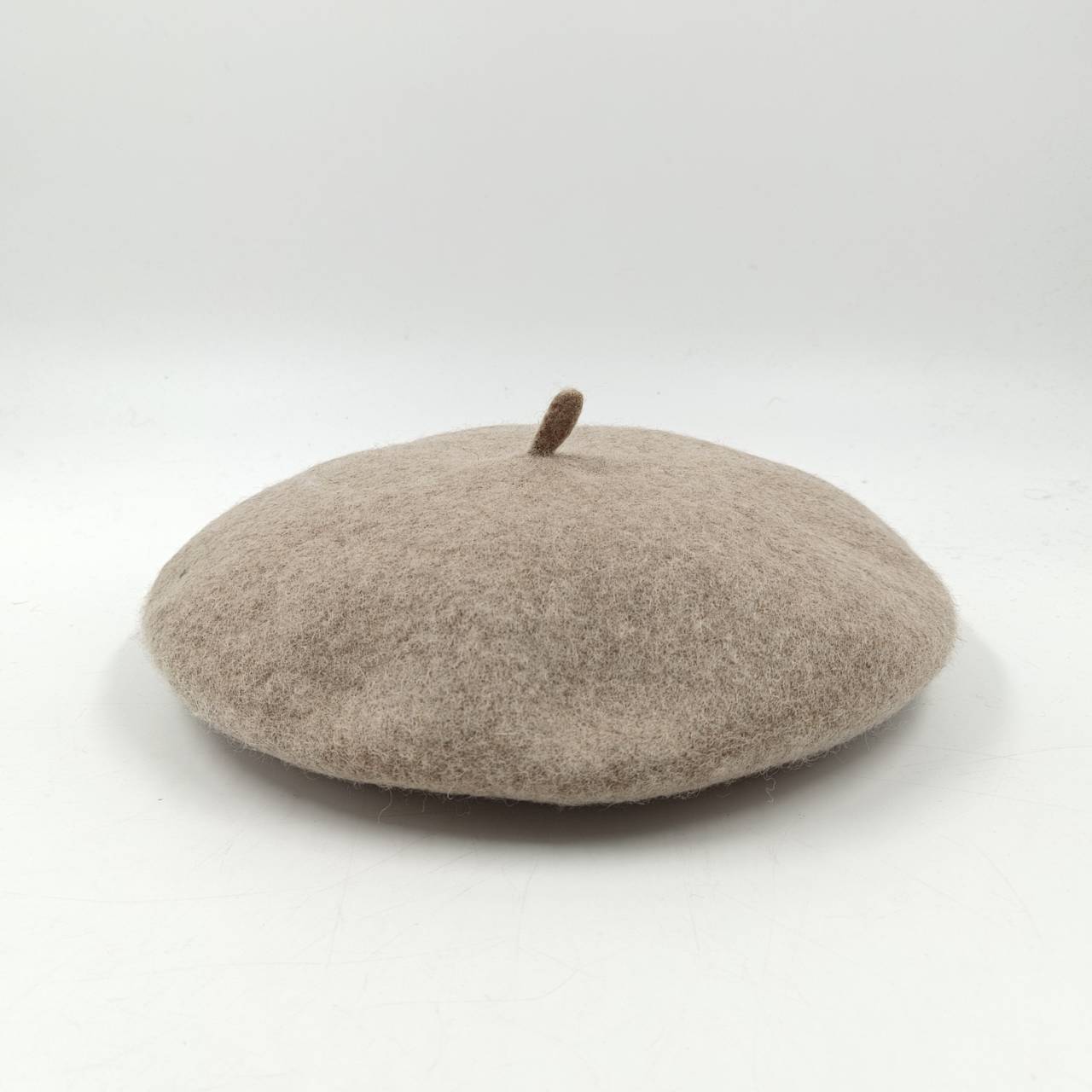 หมวกขนสัตว์สีขาวสำหรับผู้ใหญ่  - Beret French Wool บทวิจารณ์และราคา