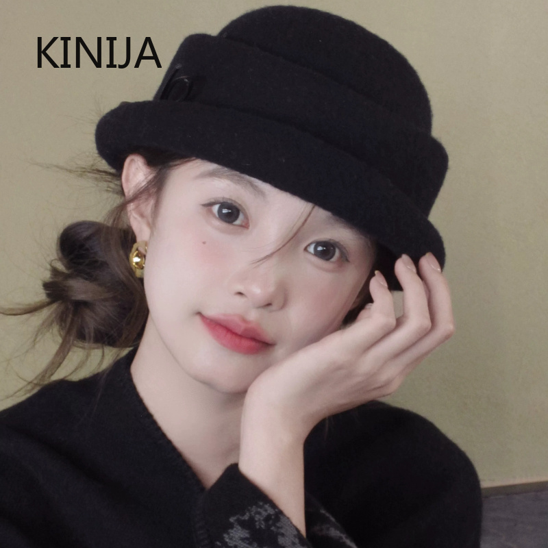หมวกทรงเบเรต์ผ้าขนสัตว์สไตล์เฮ - Beret French Wool บทวิจารณ์และราคา