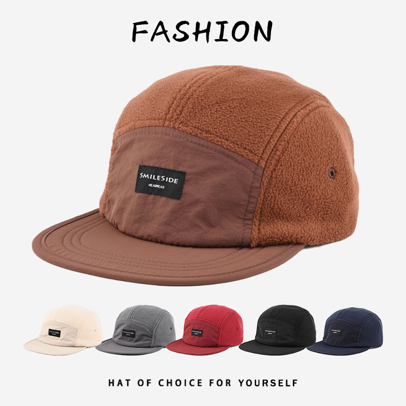 หมวกแก๊ป 5 ชิ้นผ้าฟลีซสำหรับผู - Corduroy Cap 5 Panel บทวิจารณ์และราคา
