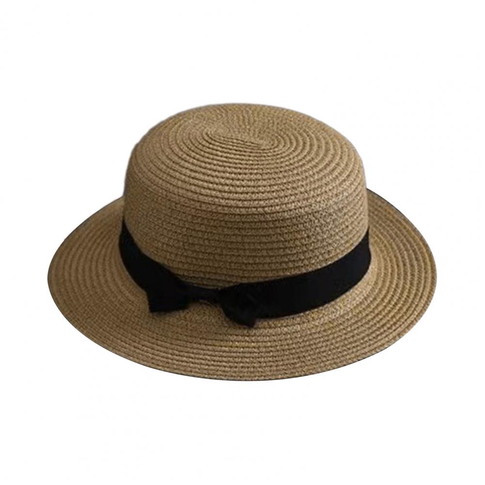 หมวกสานมือ หมวกสานชายหาด ทรงแบ - Sun Hat Wide Brim บทวิจารณ์และราคา